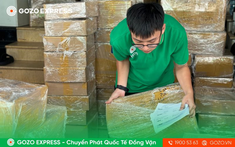 Riêng tuyến Mỹ, GOZO Express tuyệt đối không nhận các mặt hàng cấm 