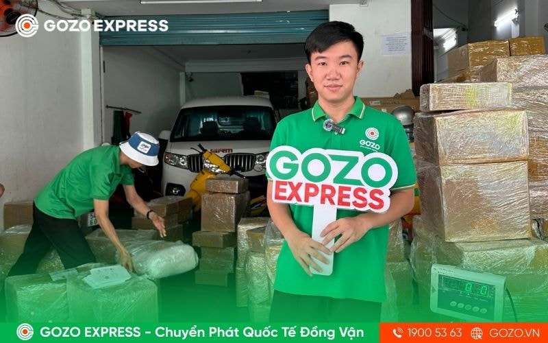 Cam kết của GOZO Express về dịch vụ gửi hàng qua Mỹ