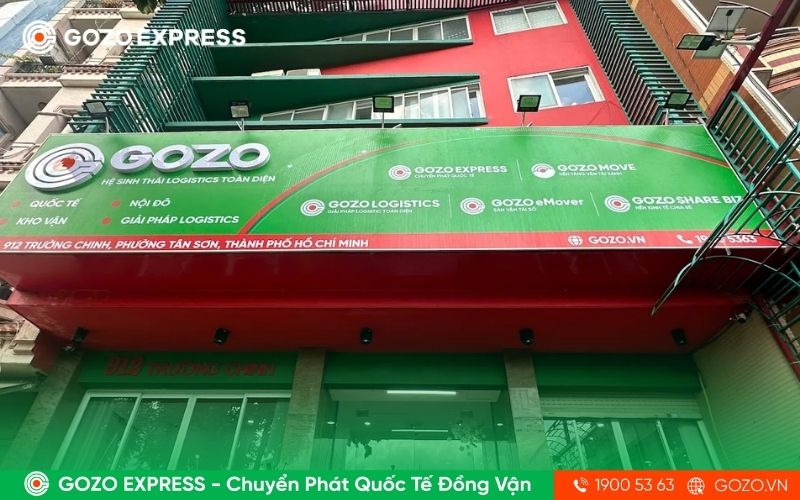 Địa Chỉ GOZO Express Mới Nhất - Kho GOZO Express Tại 912 Trường Chinh, TP. Hồ Chí Minh