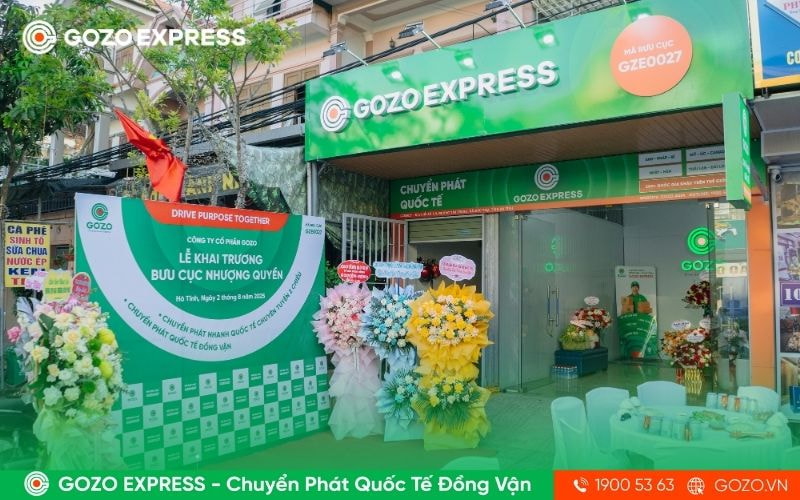 Nhượng Quyền Bưu Cục GOZO Express