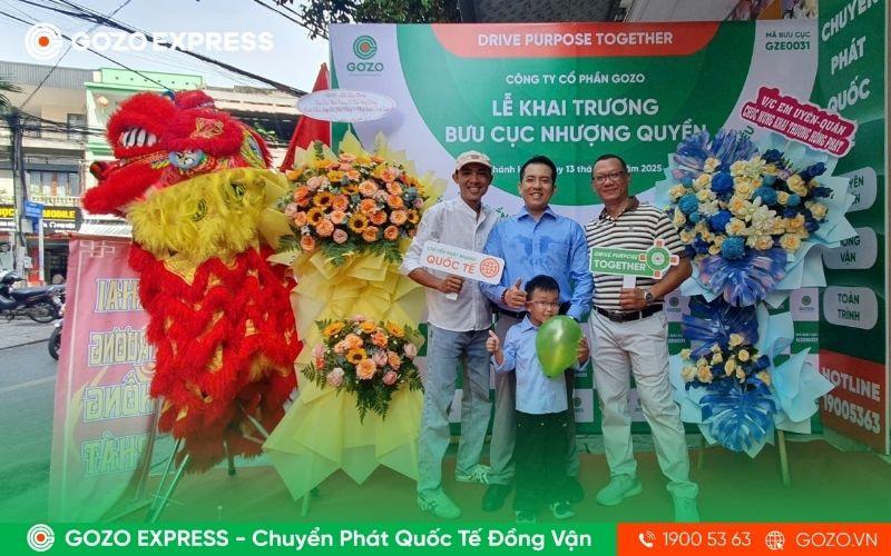 Nhượng Quyền Bưu Cục GOZO Express