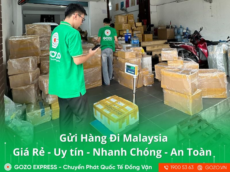 Gửi Hàng Đi Malaysia Giá Rẻ - Uy tín - Nhanh Chóng - An Toàn | GOZO Express 