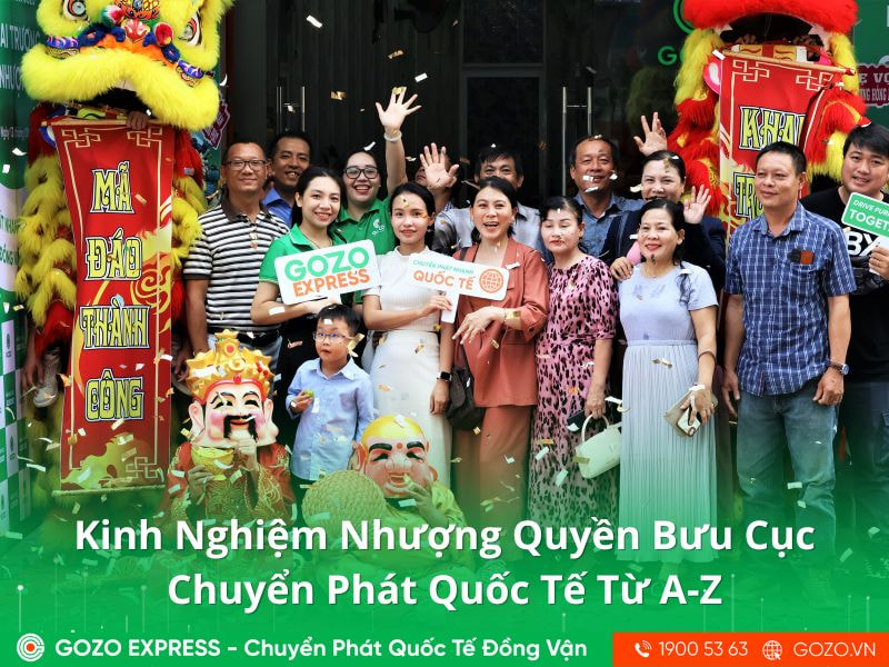 Kinh Nghiệm Nhượng Quyền Bưu Cục Chuyển Phát Quốc Tế Từ A-Z