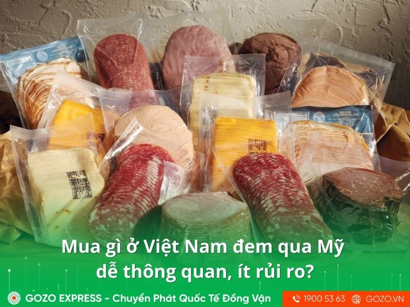 Mua gì ở Việt Nam đem qua Mỹ dễ thông quan, ít rủi ro?