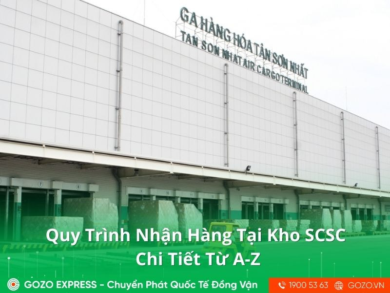 Quy Trình Nhận Hàng Tại Kho SCSC Chi Tiết Từ A-Z