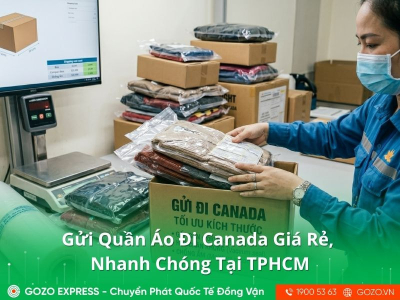 Gửi Quần Áo Đi Canada Giá Rẻ, Nhanh Chóng Tại TPHCM