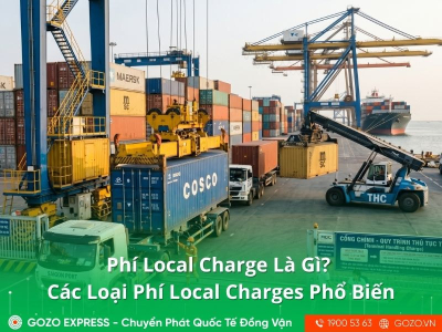 Phí Local Charge Là Gì? Các Loại Phí Local Charges Phổ Biến
