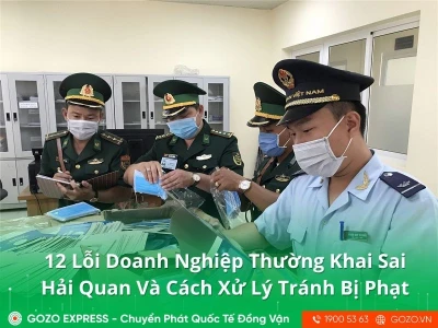 12 Lỗi Doanh Nghiệp Thường Khai Sai Hải Quan Và Cách Xử Lý Tránh Bị Phạt