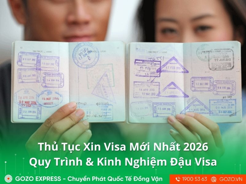 Thủ Tục Xin Visa Mới Nhất 2026: Hồ Sơ, Quy Trình Và Kinh Nghiệm Đậu Visa