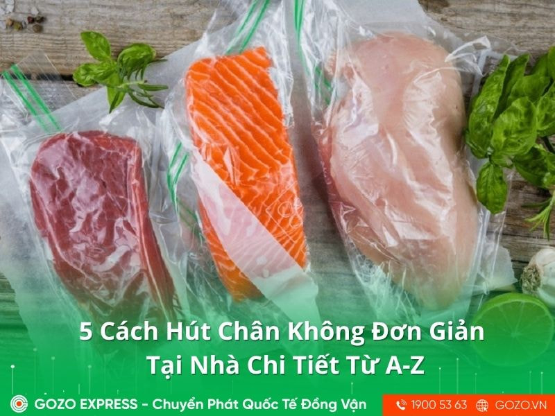 5 Cách Hút Chân Không Đơn Giản Tại Nhà Chi Tiết Từ A-Z