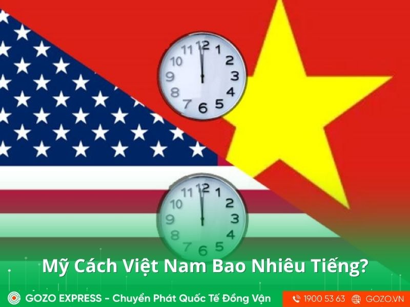 Mỹ Cách Việt Nam Bao Nhiêu Tiếng?
