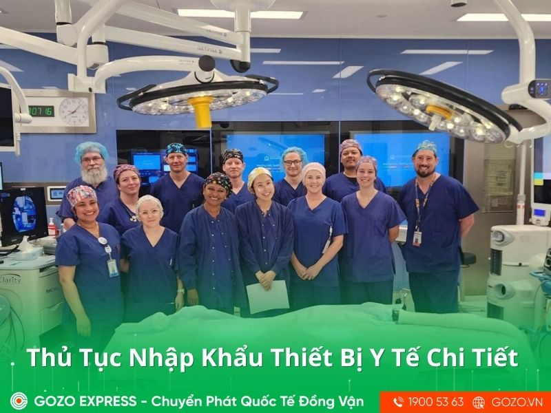Thủ Tục Nhập Khẩu Thiết Bị Y Tế Chi Tiết Nhất