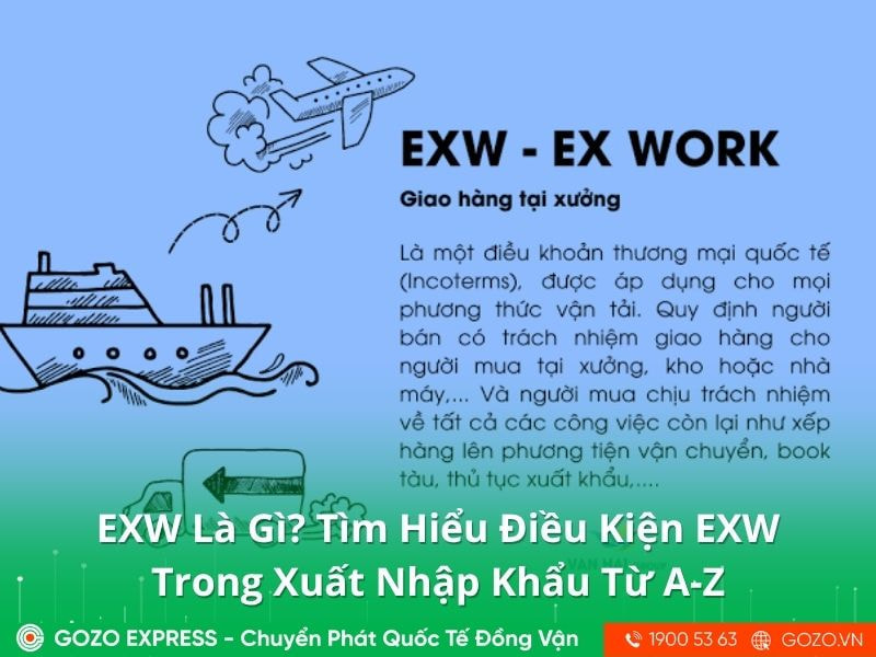 EXW Là Gì? Tìm Hiểu Điều Kiện EXW Trong Xuất Nhập Khẩu Từ A-Z