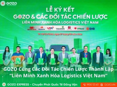 GOZO Cùng Các Đối Tác Chiến Lược Thành Lập “Liên Minh Xanh Hóa Logistics Việt Nam”