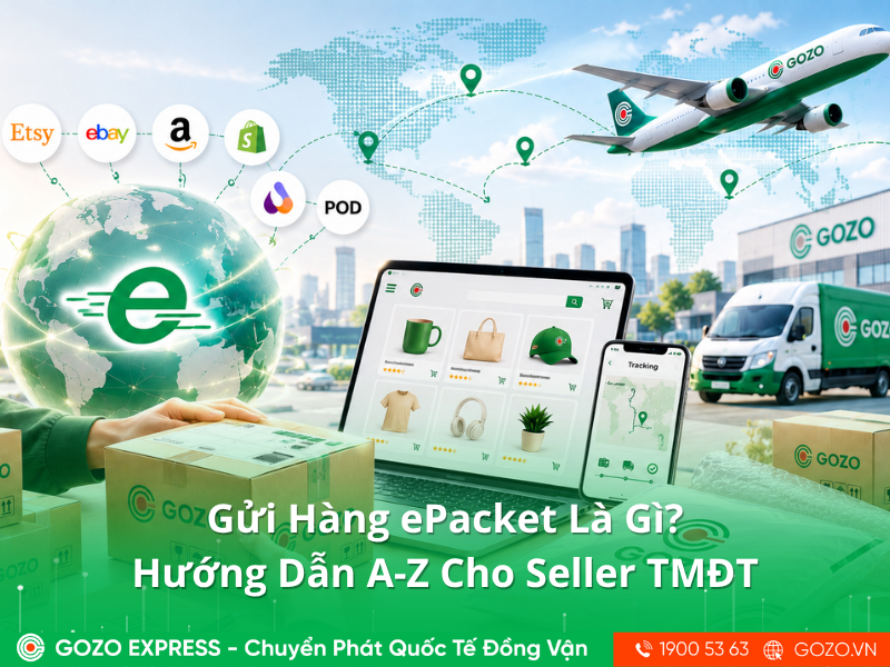 Gửi Hàng ePacket Là Gì? Hướng Dẫn A-Z Cho Seller TMĐT